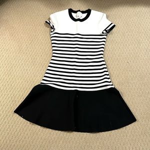 Kate Spade ♠️ Fit & Flare Knit Stripe Dress